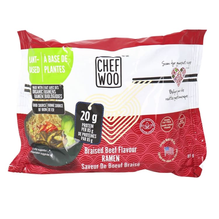 Chef Woo Braised Beef Flavour Ramen
