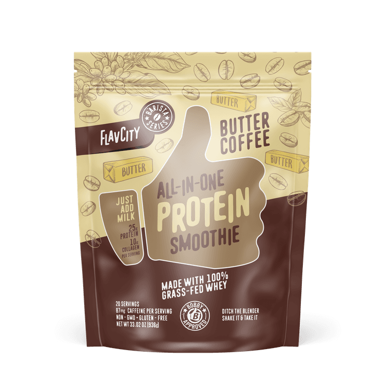 Flavcity All-In-One Protein Smoothie, Butter Coffee