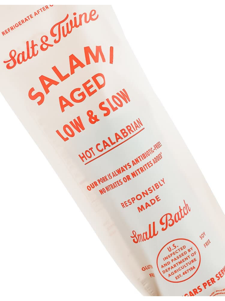 Salt & Twine Aged Low & Slow Hot Calabrian Salami