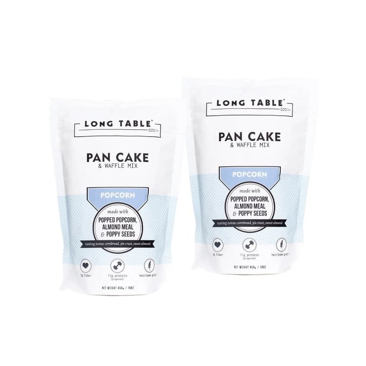 Long Table Pan Cake & Waffle Mix Popcorn