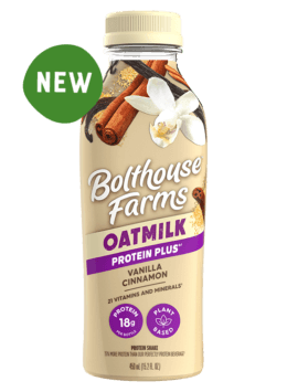 Bolthouse Farms Oatmilk Protein Plus Vanilla Cinnamon Plant Based Protein Shake