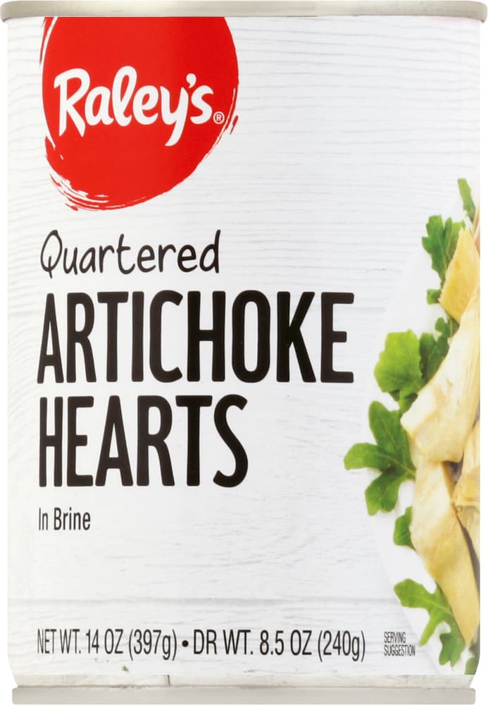 Raley'S Quartered Artichoke Hearts In Brine
