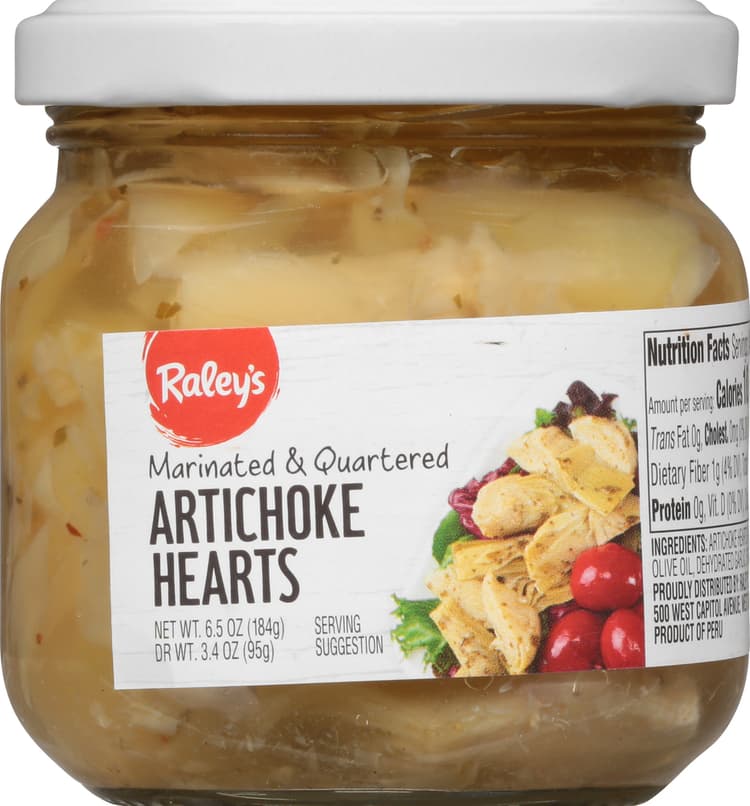 Raley'S Marinated & Quartered Artichoke Hearts