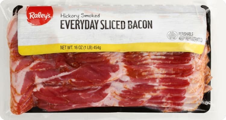 Raley'S Hickory Smoked Everyday Sliced Bacon