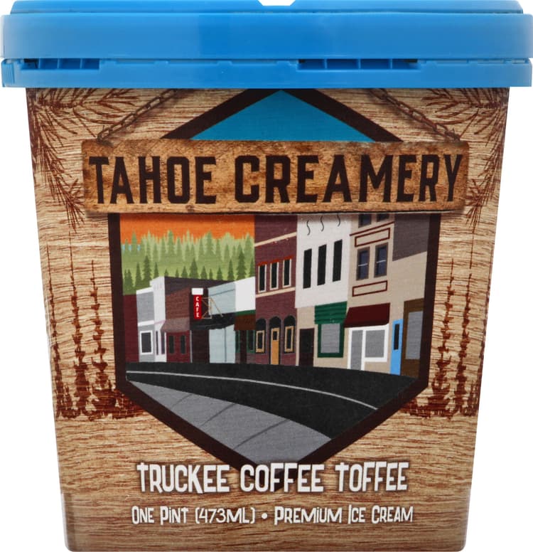 Tahoe Creamery Ice Cream, Truckee Coffee Toffee