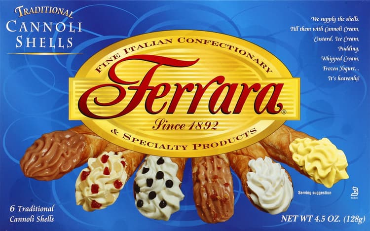 Ferrara Cannoli Shells, Traditional