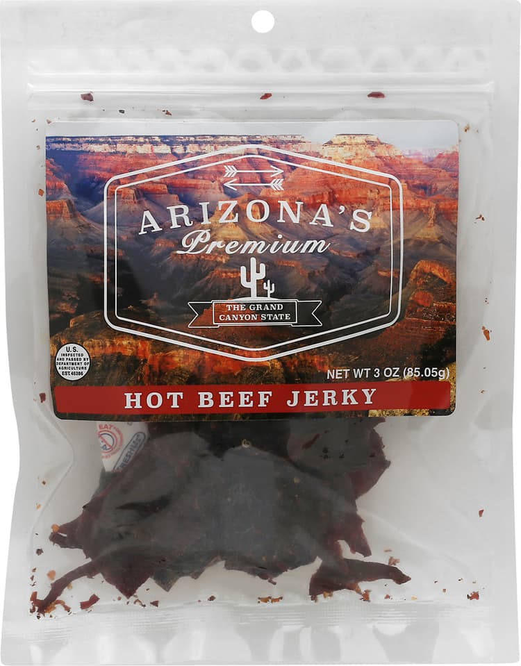 Arizona'S Premium Beef Jerky, Hot