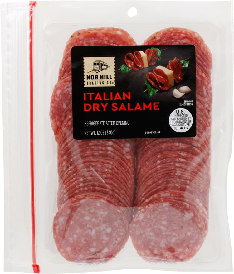 Nob Hill Trading Co Salame, Dry, Italian