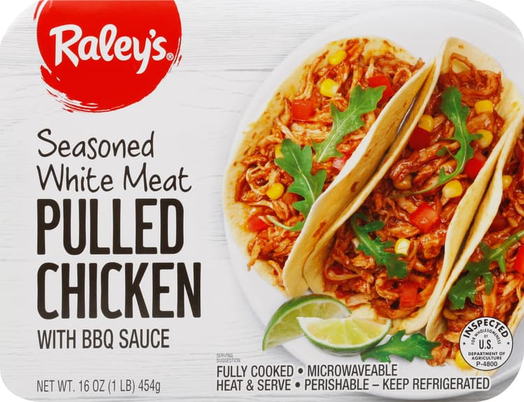 Raley'S Pulled Chicken With Bbq Sauce