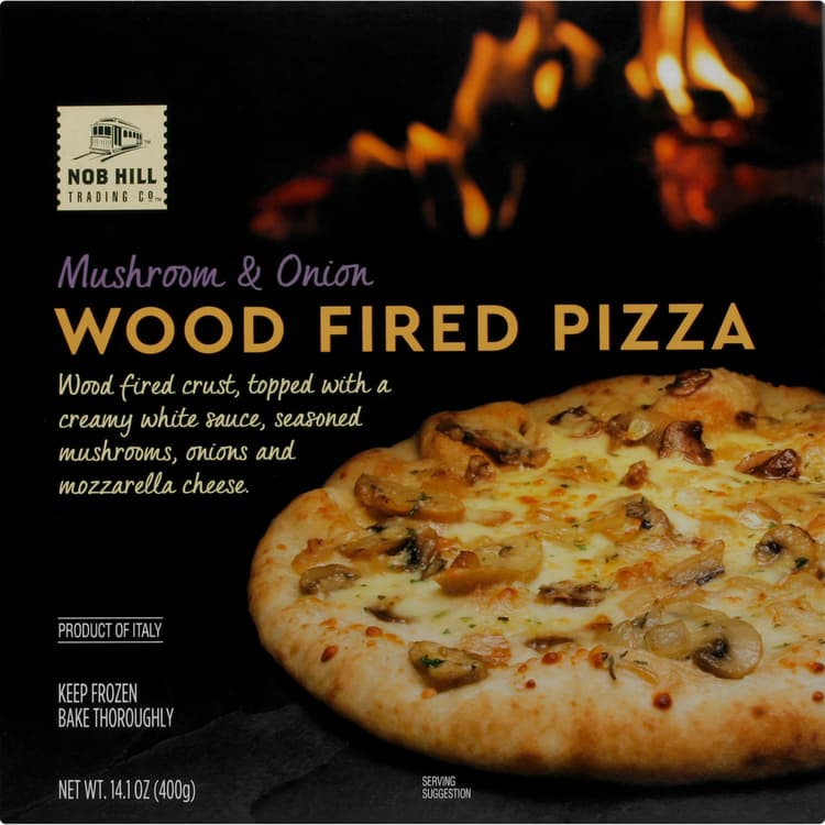 Nob Hill Trading Co. Mushroom & Onion Wood Fired Pizza