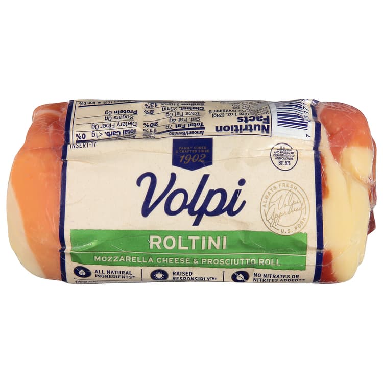 Volpi Roltini, Mozzarella Cheese & Prosciutto