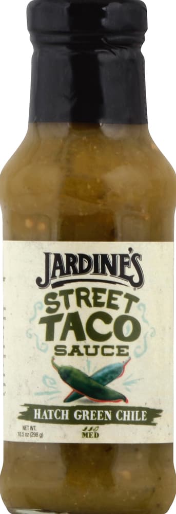 Jardines Street Taco Sauce, Hatch Green Chile, Med