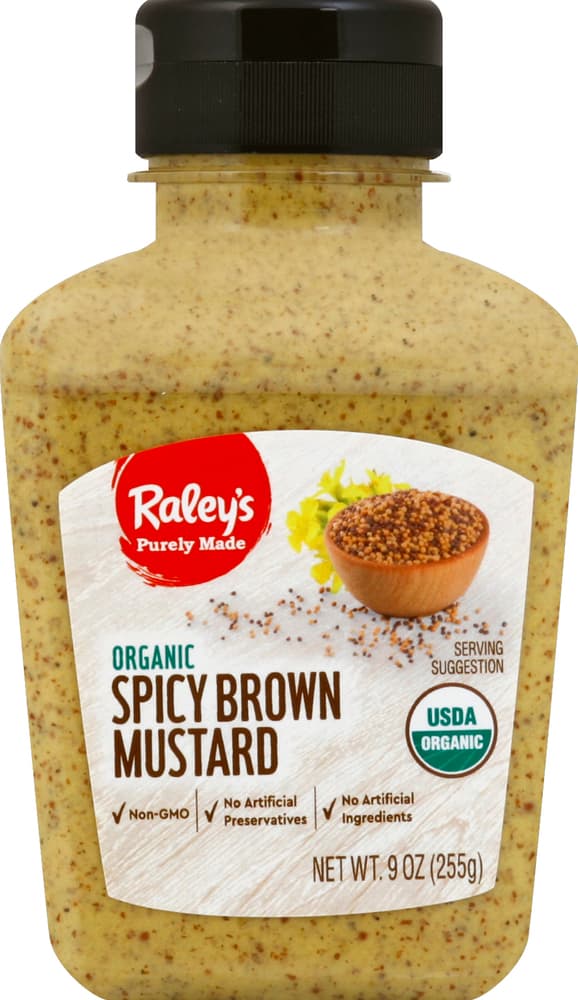 Raley'S Purely Made Organic Spicy Brown Mustard