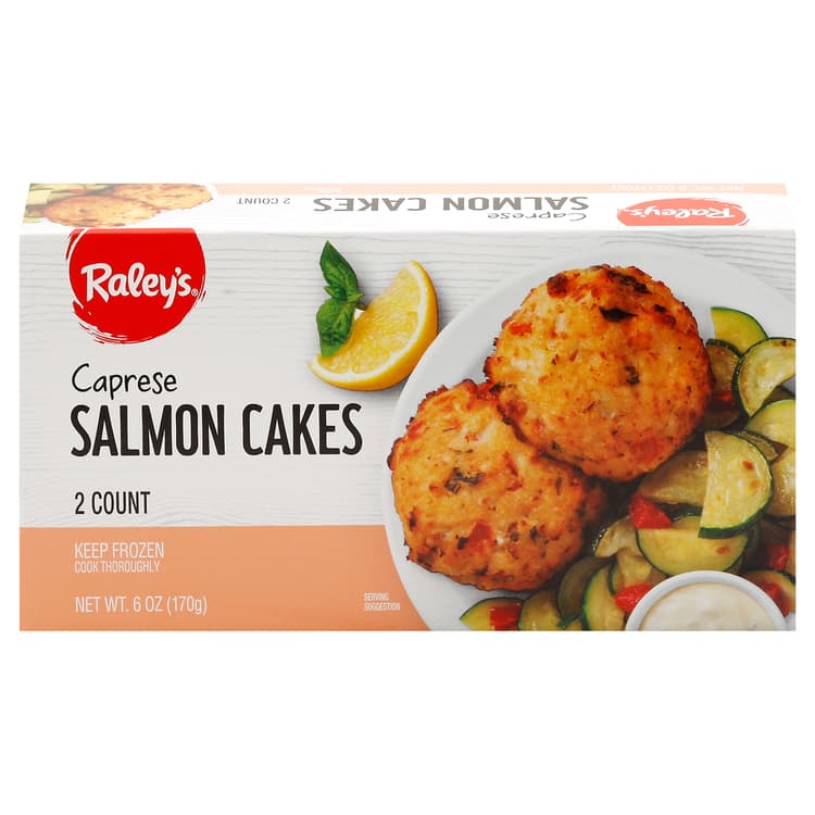 Raley'S Caprese Salmon Cakes