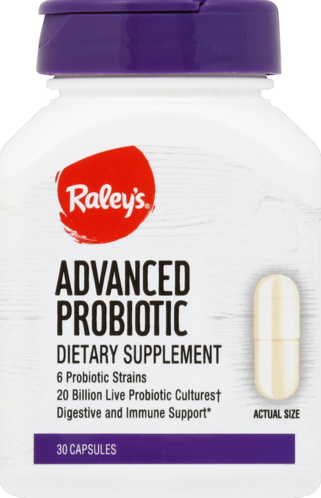 Raley'S Advanced Probiotic, Capsules