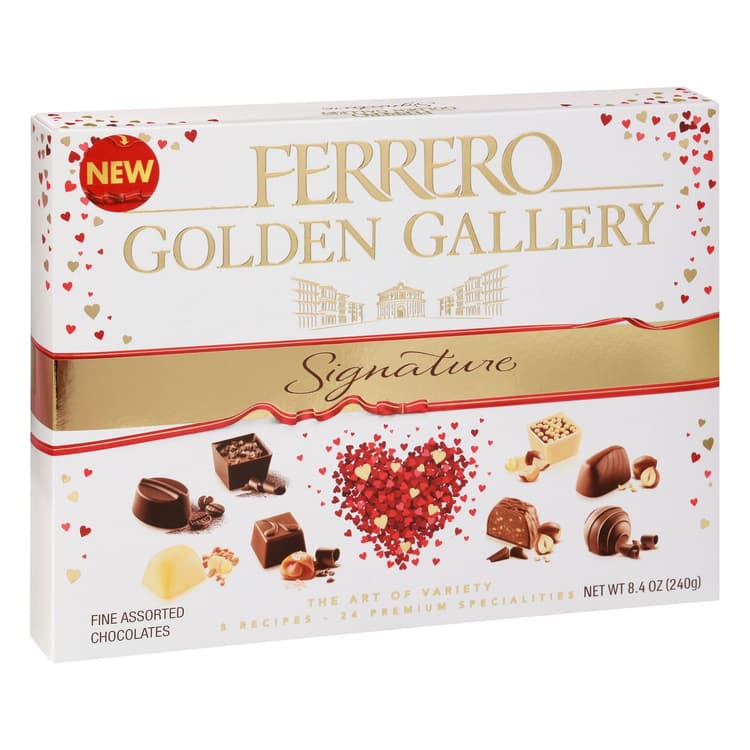 Ferrero Fine Assorted Chocolates, Golden Gallery, Signature