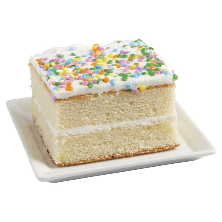 Raley'S White Cake Square
