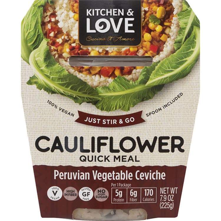Kitchen & Love Cauliflower Peruvian Vegetable Ceviche