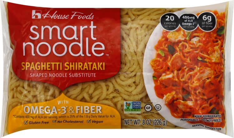 House Foods Spaghetti Shirataki, With Omega 3 & Fiber