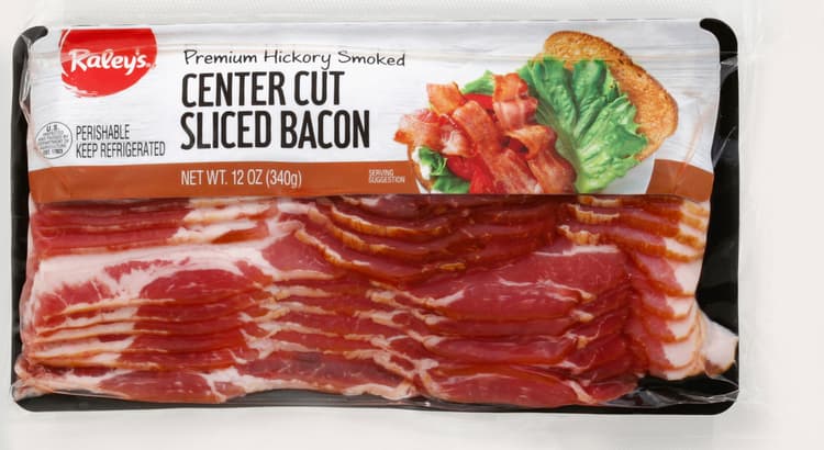 Raley'S Premium Hickory Smoked Center Cut Sliced Bacon