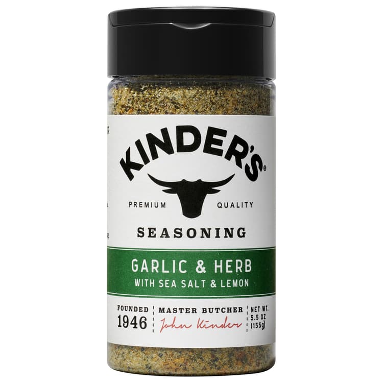 Kinder'S Garlic & Herb With Sea Salt & Lemon Premium Quality Seasoning