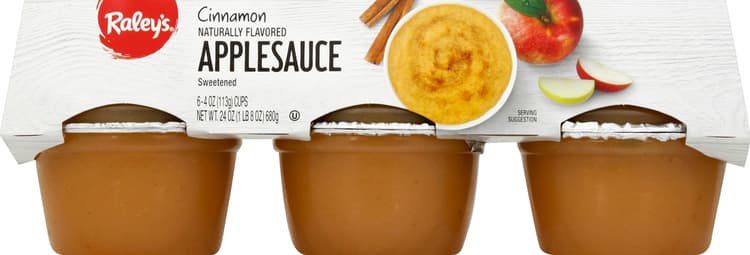 Raley'S Sweetened Cinnamon Applesauce