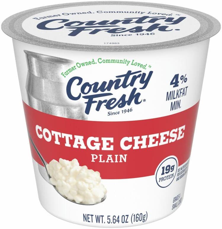 Country Fresh Cottage Cheese Plain 4% Milkfat