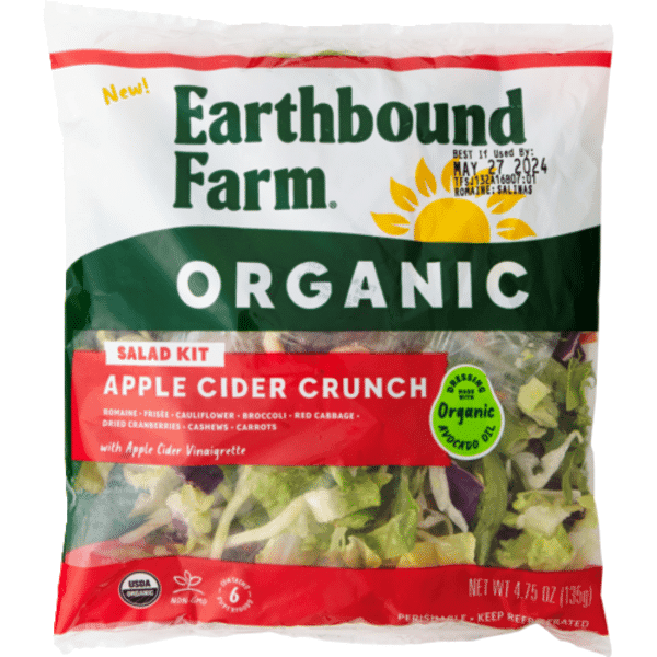Earthbound Farm Organic Salad Kit Apple Cider Crunch
