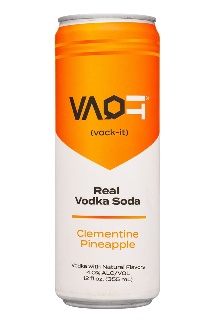 Vao (Vock-It) Clementine Pineapple Real Vodka Soda