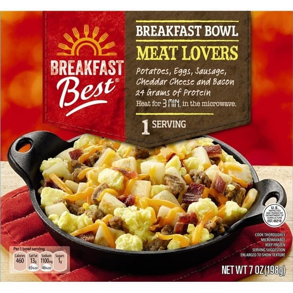 Aldi Breakfast Best Meat Lovers Breakfast Bowl