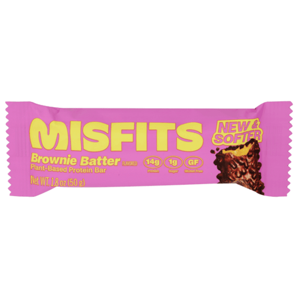 Misfits Brownie Batter Protein Bar