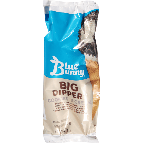 Blue Bunny Big Dipper Cookies 'N Cream