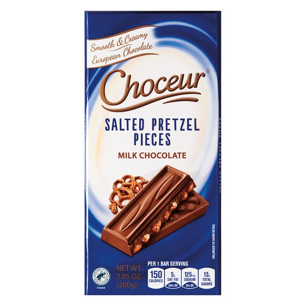 Choceur Milk Chocolate Salted Pretzel