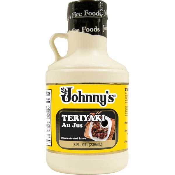 Johnny'S Fine Food Concentrate Teriyaki Sauce