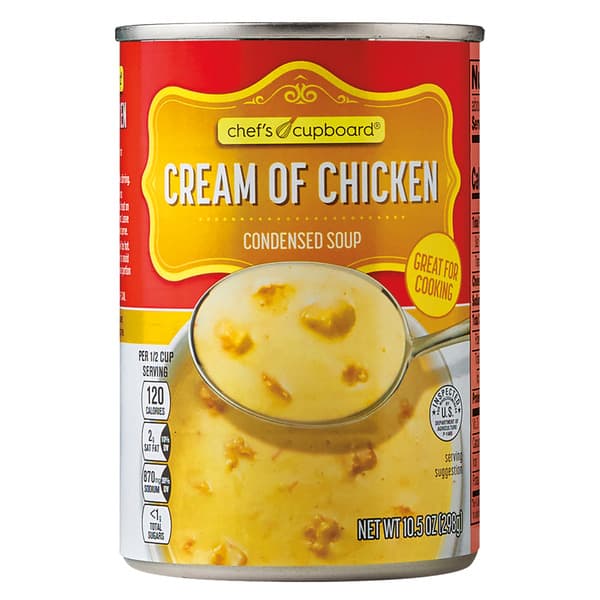 Is it Low Sugar? Chef's Cupboard Cream Of Chicken Condensed Soup
