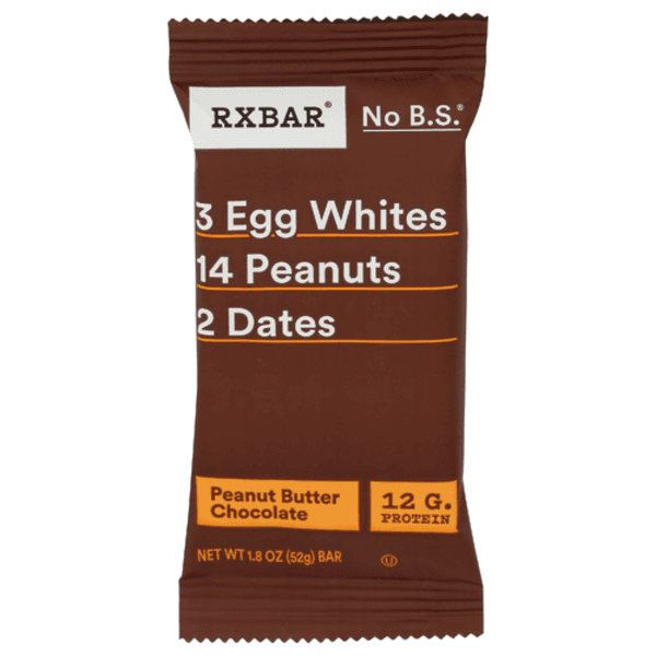 Is it Whole 30? Rxbar Chocolate Peanut Butter Protein Bar