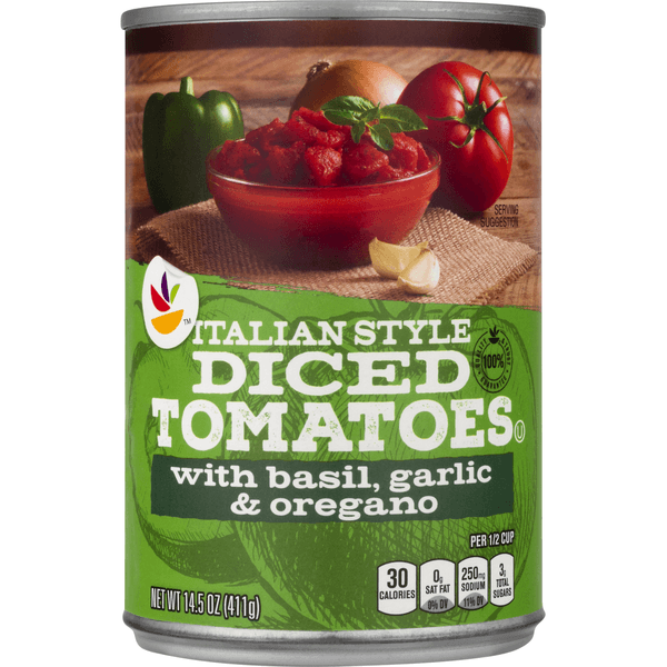 Stop & Shop Italian Style Diced Tomatoes