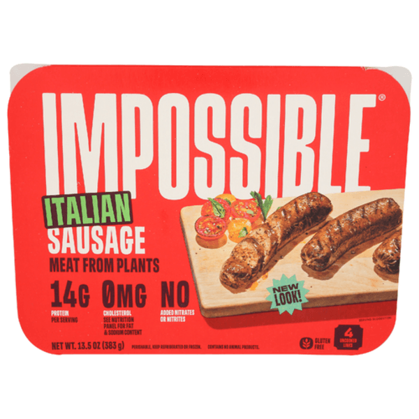 Impossible Italian Sausage Made From Plants