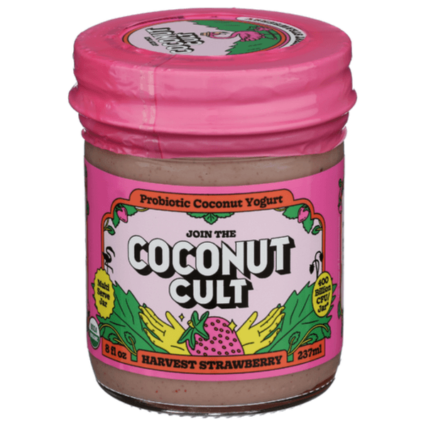 Coconut Cult Organic Harvest Strawberry Probiotic Coconut Yogurt
