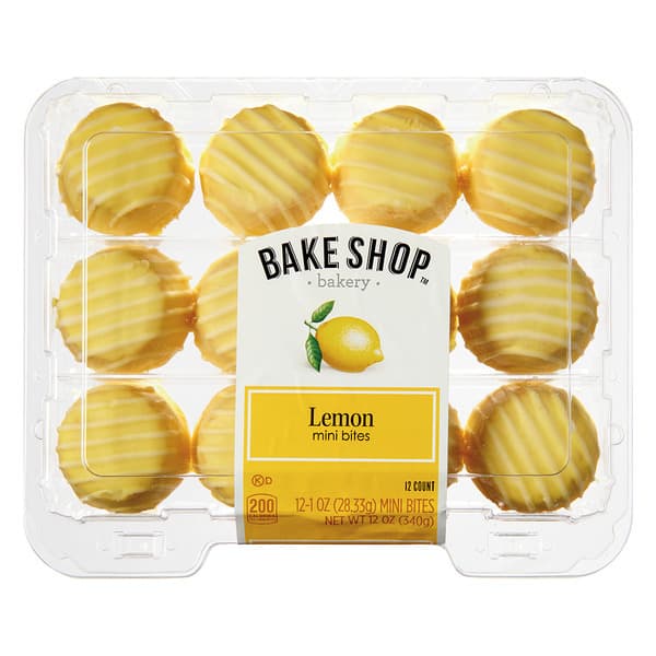 Aldi Bake Shop Bakery Lemon Mini Bites