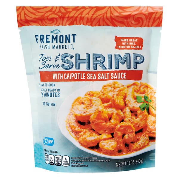 Fremont Fish Market Shrimp With Chipotle Sea Salt Sauce