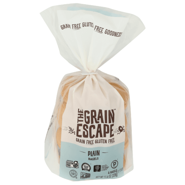 The Grain Escape Plain Bagels