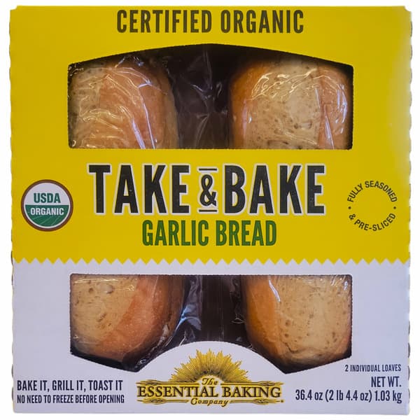 The Essential Baking Company Take & Bake Garlic Bread