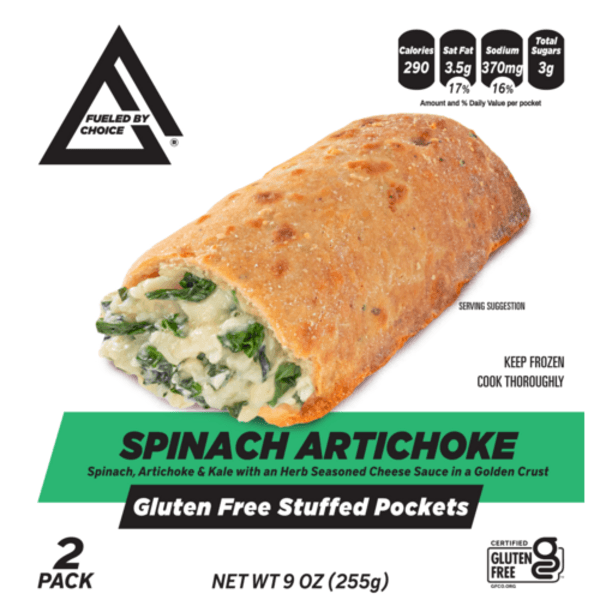 Delights Sandwiches, Stuffed, Gluten-Free, Spinach Artichoke
