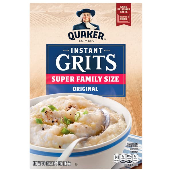 Quaker Super Family Size Original Instant Grits