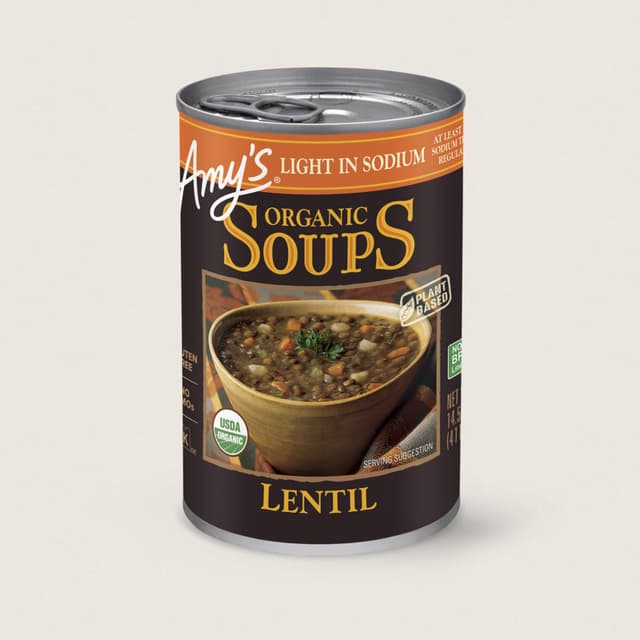 Is it Whole 30? Amy's Kitchen Organic Light In Sodium Lentil Soup