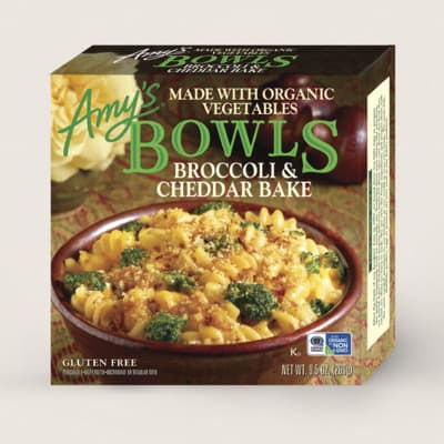 Is it Peanut Free? Amy's Broccoli & Cheddar Bake Bowl