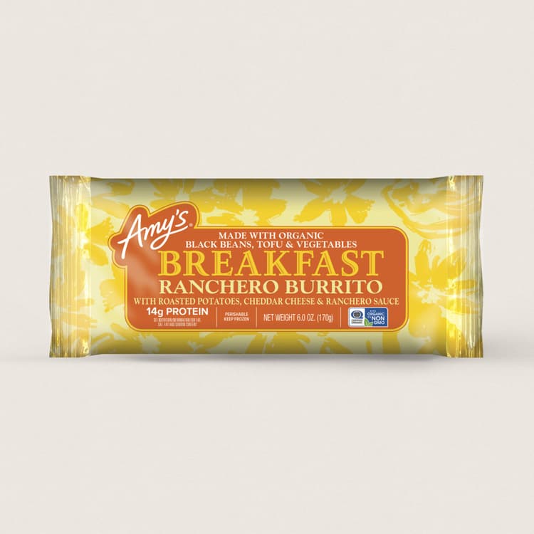 Amy'S Breakfast Ranchero Burrito