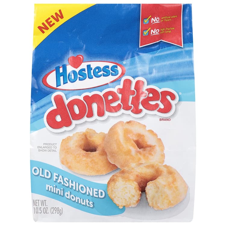Hostess Donettes Old Fashioned Mini Donuts