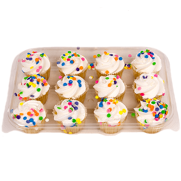 Lunds & Byerlys Mini White Cupcakes